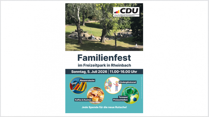 Familienfest im Freizeitpark in Rheinbach